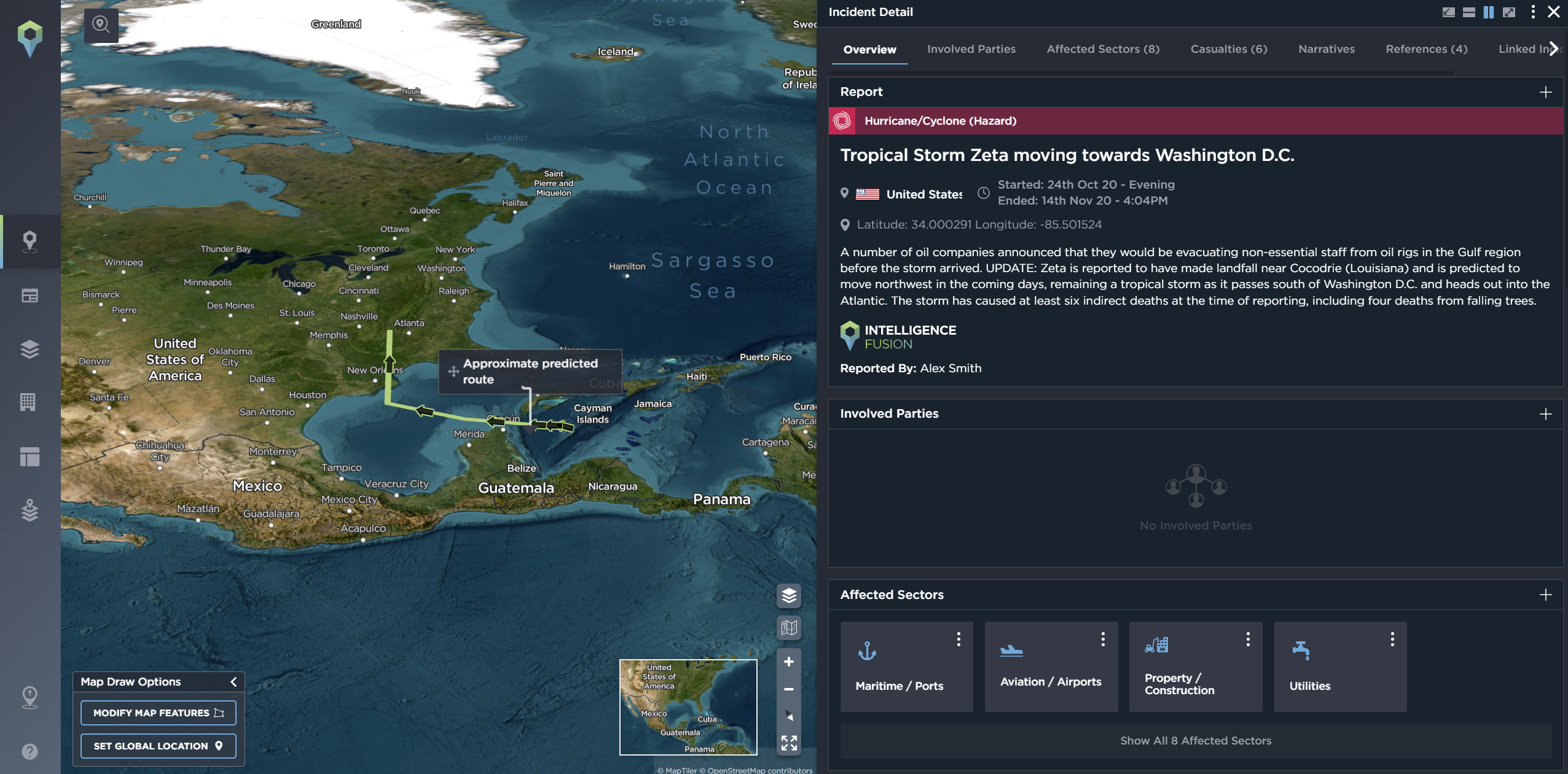 Hurricane Zeta - Intelligence Fusion Threat Intelligence Platform