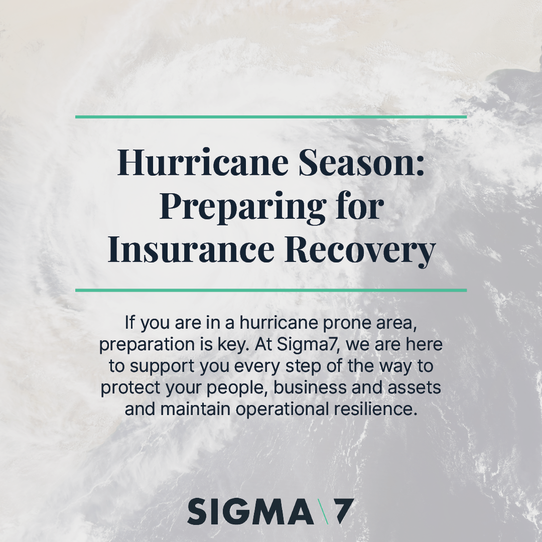 Hurricane Season - Preparing for Insurance Recovery - featured image [July 2024]